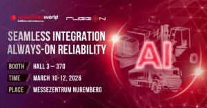 RuggON präsentiert robuste, zuverlässige und widerstandsfähige missionskritische Lösungen auf der Embedded World 2026